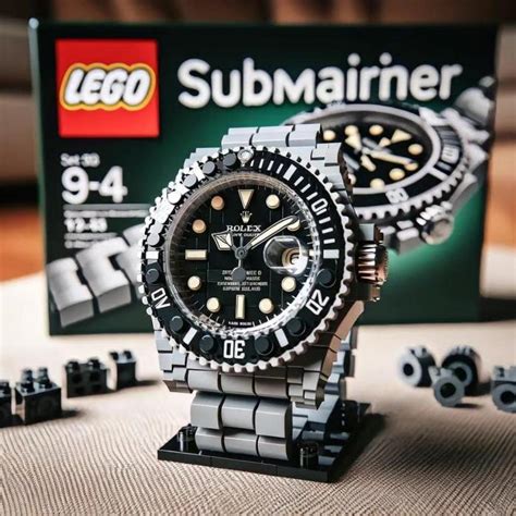 submariner rolex lego set|is Rolex Lego real.